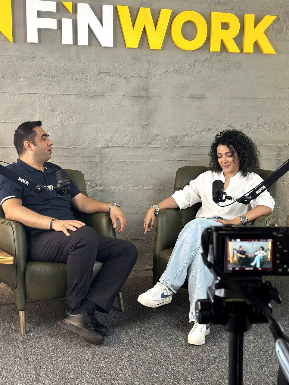 Executive interview session at FinWORK